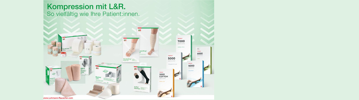 Moderne Wund- und Kompressionstherapie