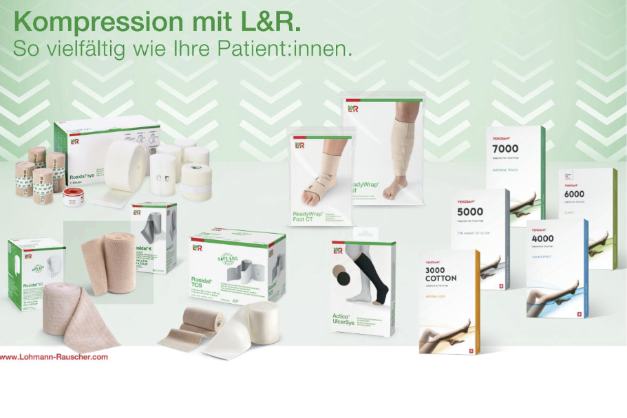 Moderne Wund- und Kompressionstherapie